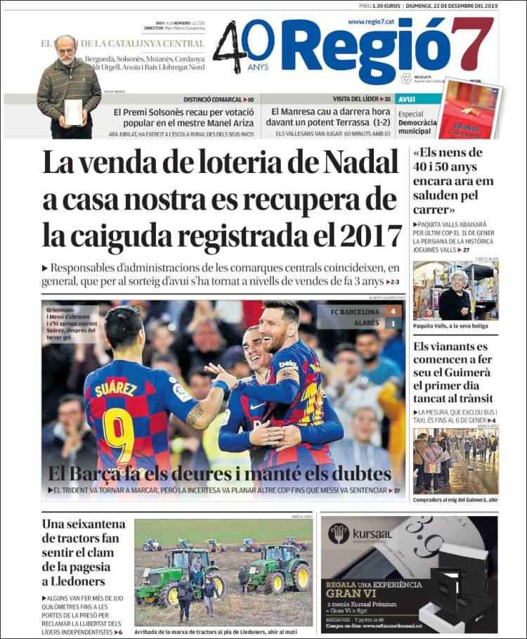 Portada de Regio7 (España)