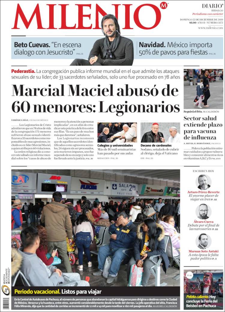 Portada de Milenio de Hidalgo (Mexico)