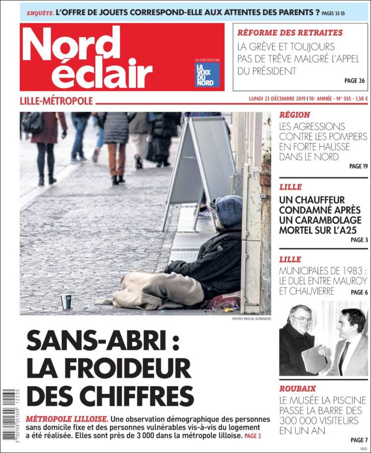Portada de Nord Éclair (Francia)