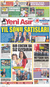 Portada de Yeni Asır (Turquía)