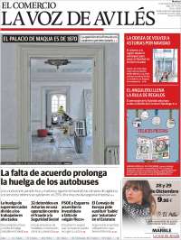Portada de El Comercio - Avilés (Espa&ntilde;a)