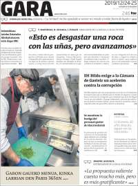 Portada de Gara (Espa&ntilde;a)