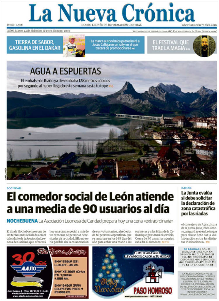 Portada de La Nueva Crónica (Espa&ntilde;a)