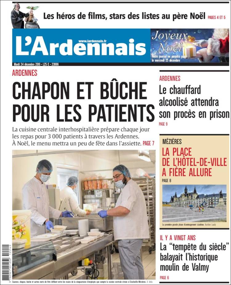 Portada de L'Ardenais (Francia)