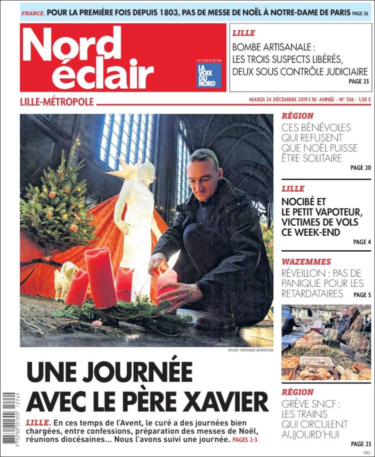 Portada de Nord Éclair (Francia)