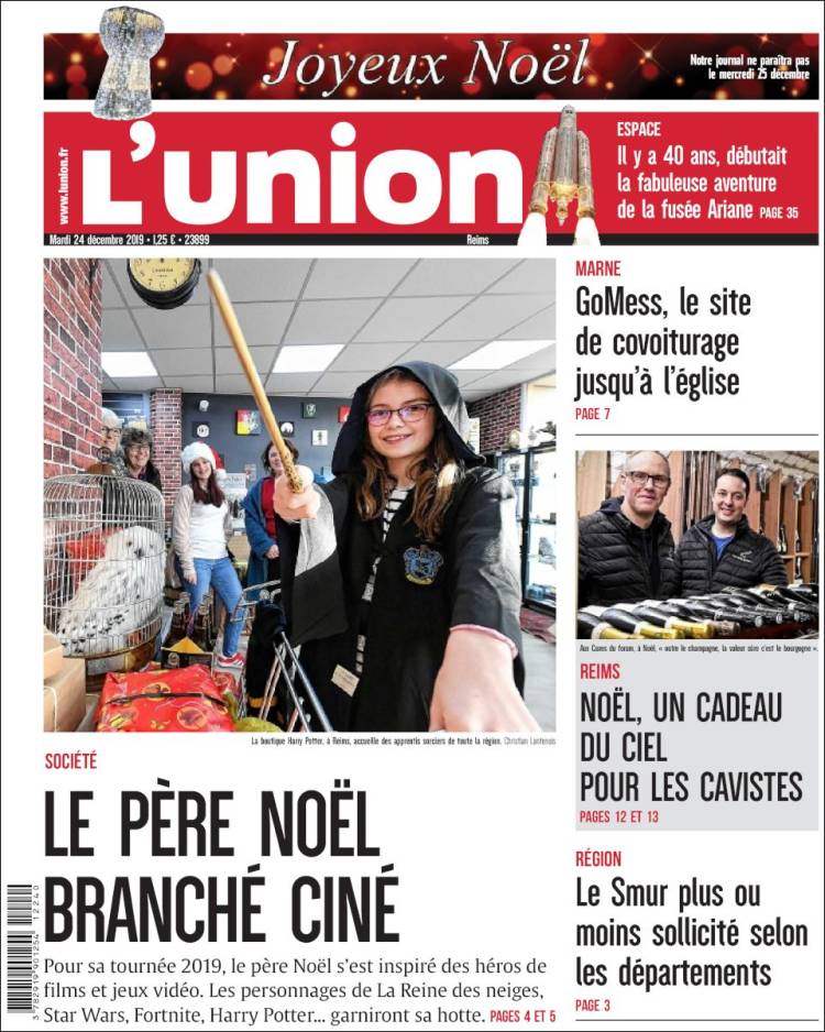 Portada de L'Union (Francia)