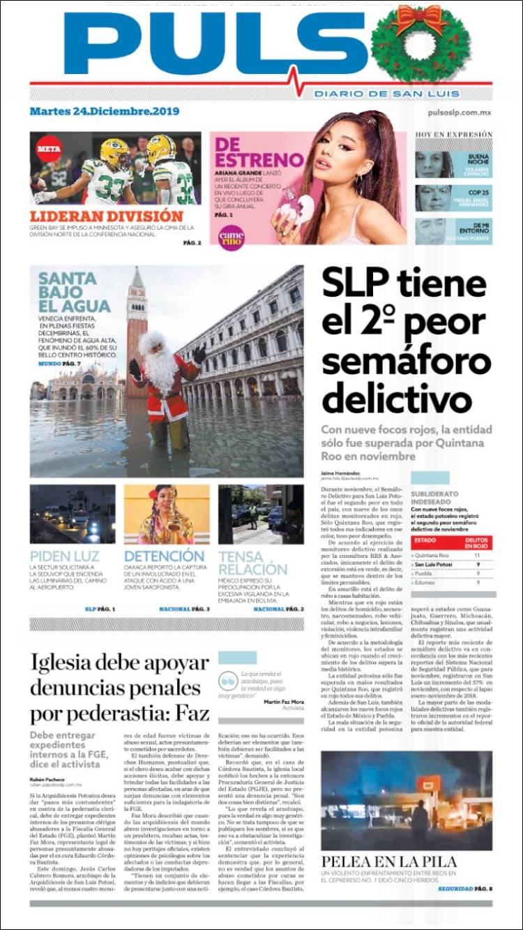 Portada de Pulso (M&eacute;xico)