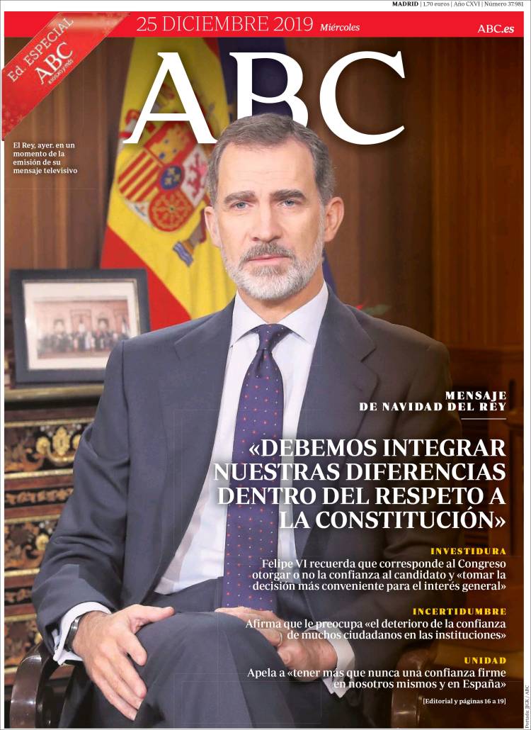 Portada de ABC (Espa&ntilde;a)