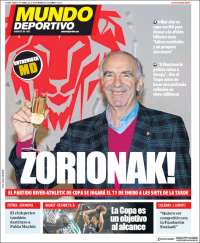 Portada de Mundo Deportivo Bizkaia (Espa&ntilde;a)