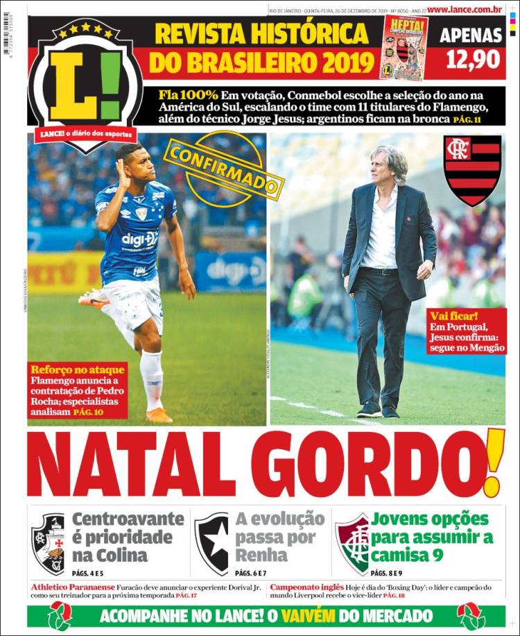 Portada de Lance! (Brasil)