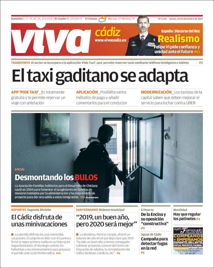Portada de Información - Cadiz (Espa&ntilde;a)