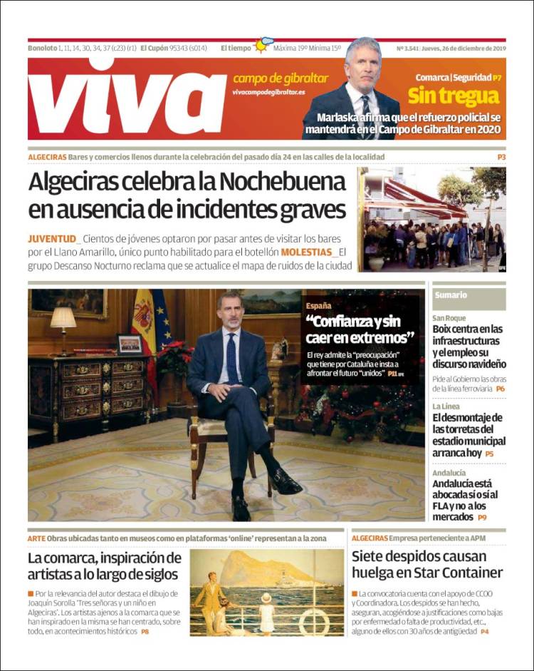 Portada de Viva Campo de Gibraltar (Espa&ntilde;a)