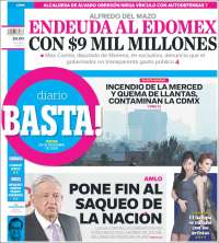 Portada de Diario Basta (M&eacute;xico)