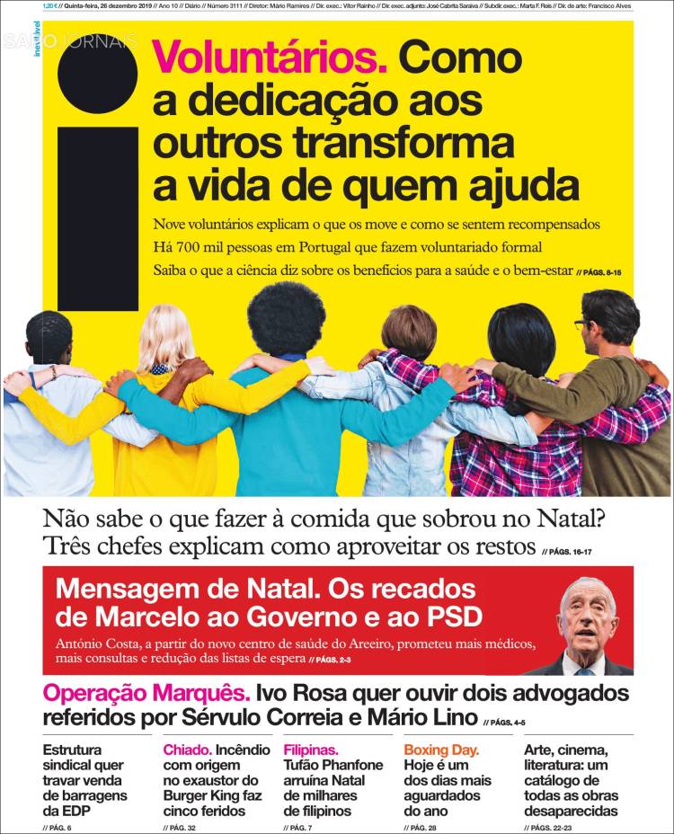 Portada de I - informação (Portugal)