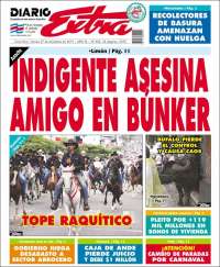 Portada de Diario Extra (Costa Rica)