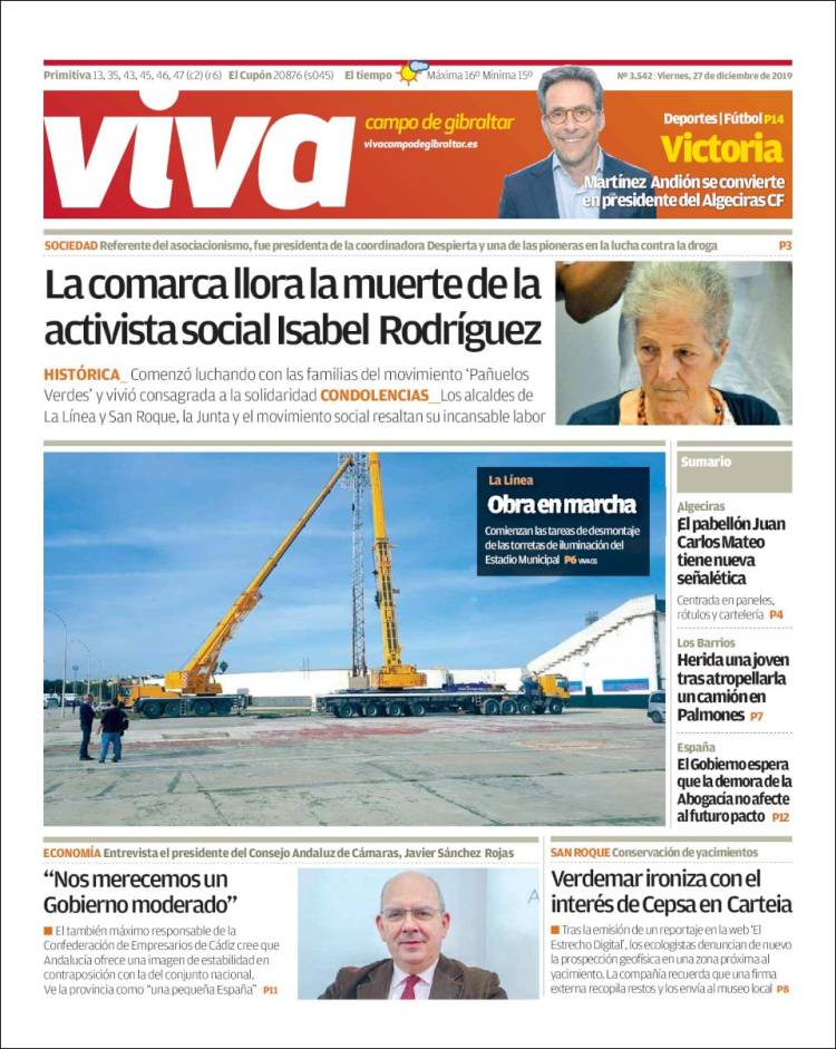 Portada de Viva Campo de Gibraltar (España)