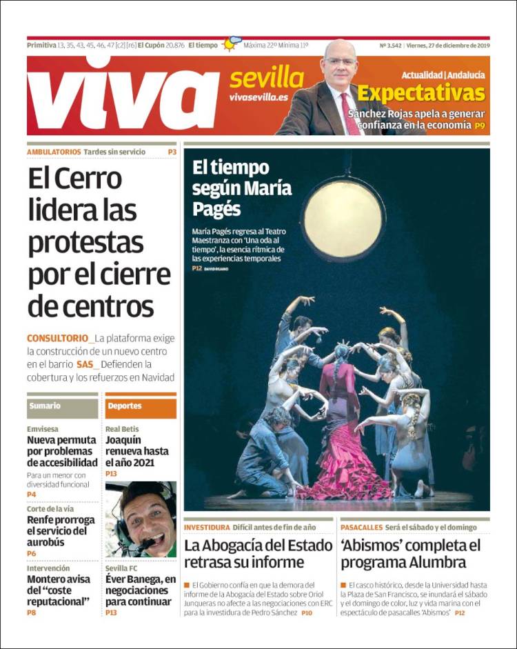 Portada de Viva Sevilla (España)