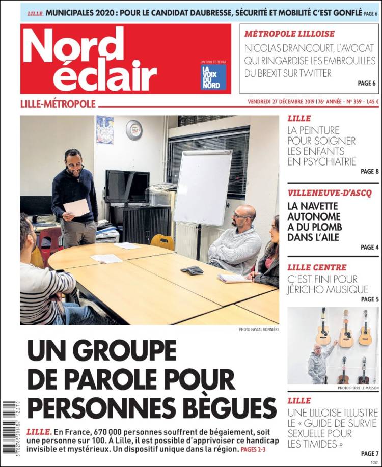 Portada de Nord Éclair (Francia)