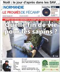 Portada de Progres de Fecamp (Francia)