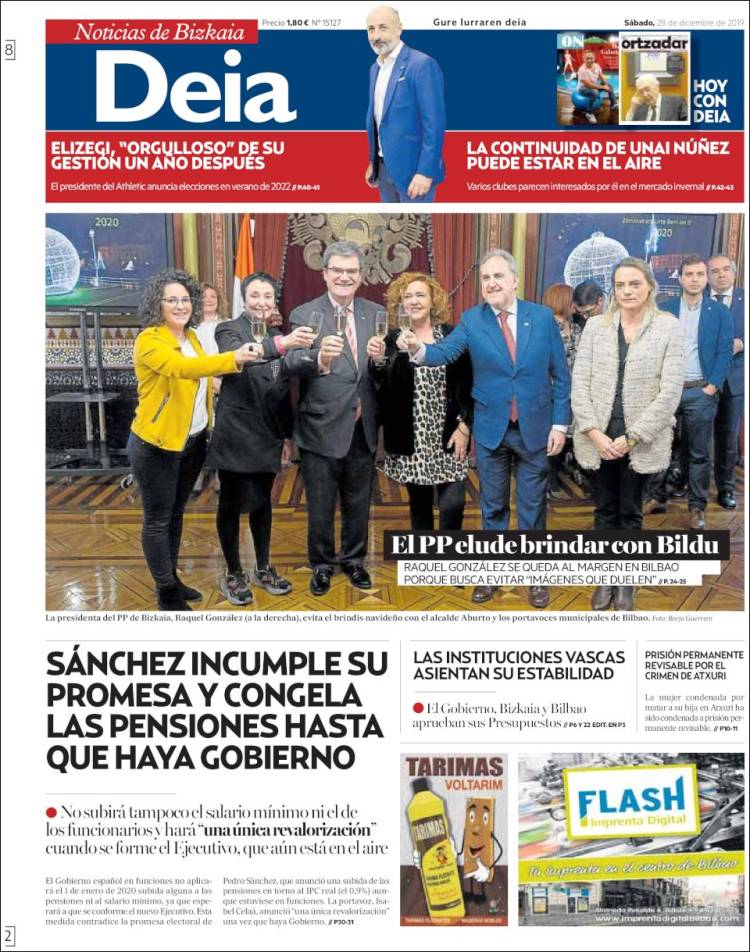 Portada de Deia (España)