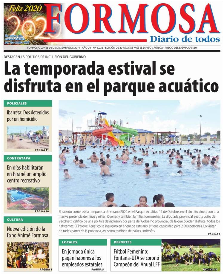 Portada de Formosa (Argentina)