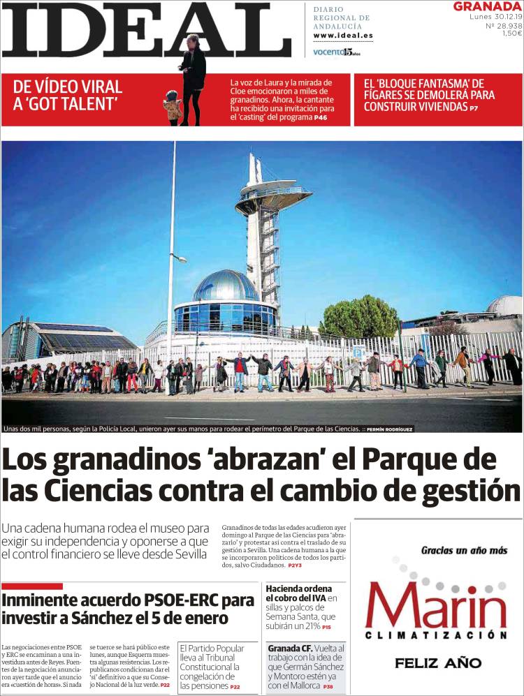 Portada de Ideal (Espa&ntilde;a)