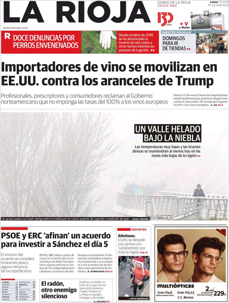 Portada de La Rioja (Espa&ntilde;a)