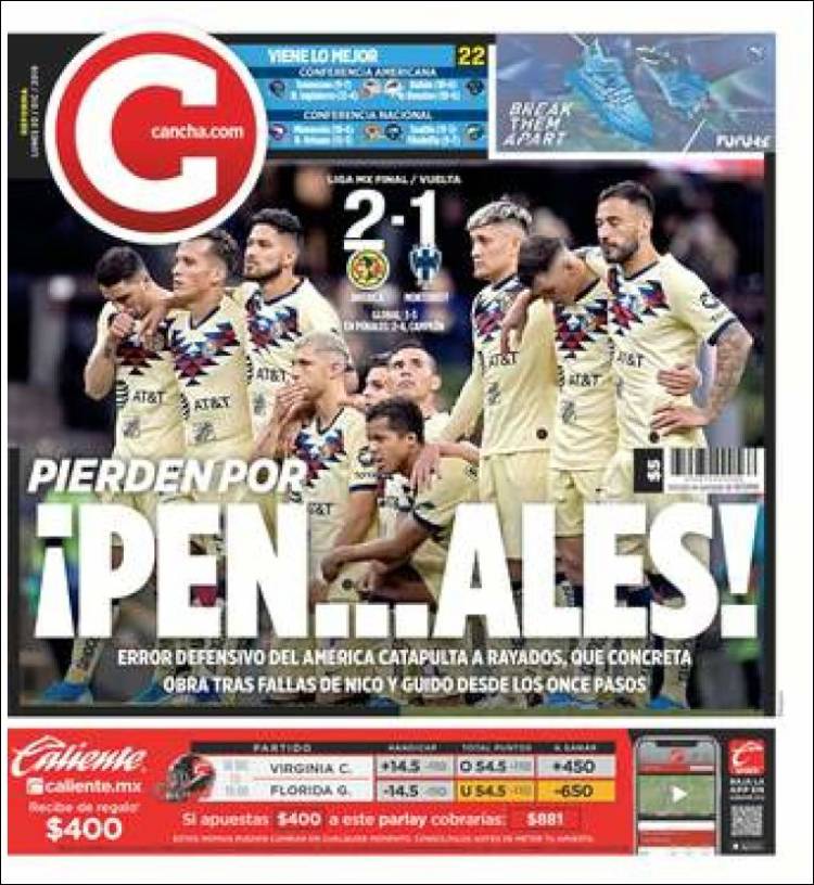 Portada de Cancha (México)