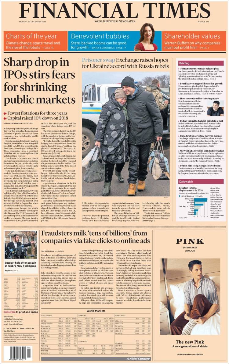 Portada de Financial Times - USA (USA)