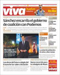 Portada de Viva Huelva (España)