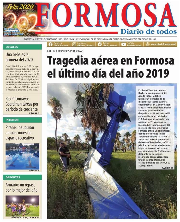 Portada de Formosa (Argentina)