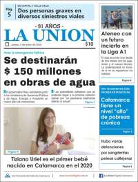 Portada de La Unión (Argentina)
