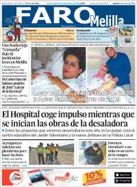 Portada de El Faro de Melilla (Espa&ntilde;a)