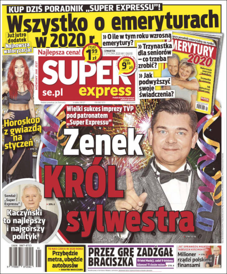 Portada de Super Express (Polonia)