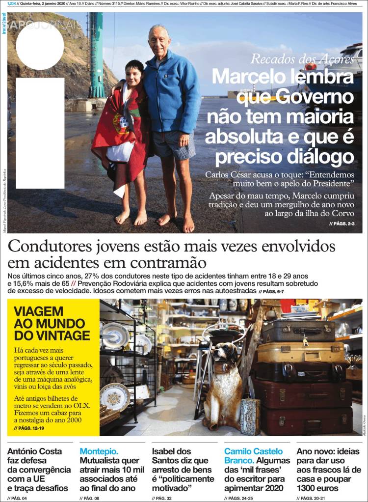 Portada de I - informação (Portugal)