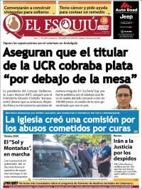 Portada de El Esquiu (Argentina)