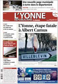 Portada de L'Yonne-Républicaine (Francia)