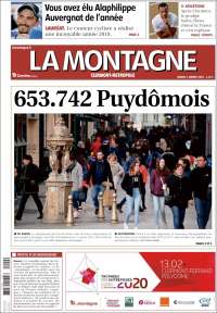 Portada de La Montagne (Francia)