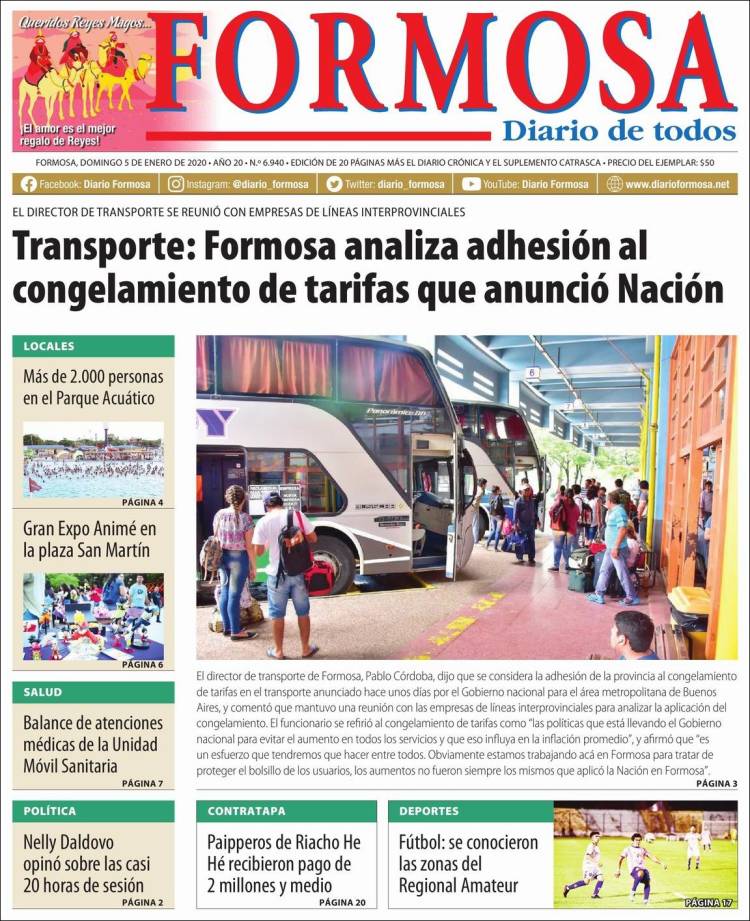 Portada de Formosa (Argentina)