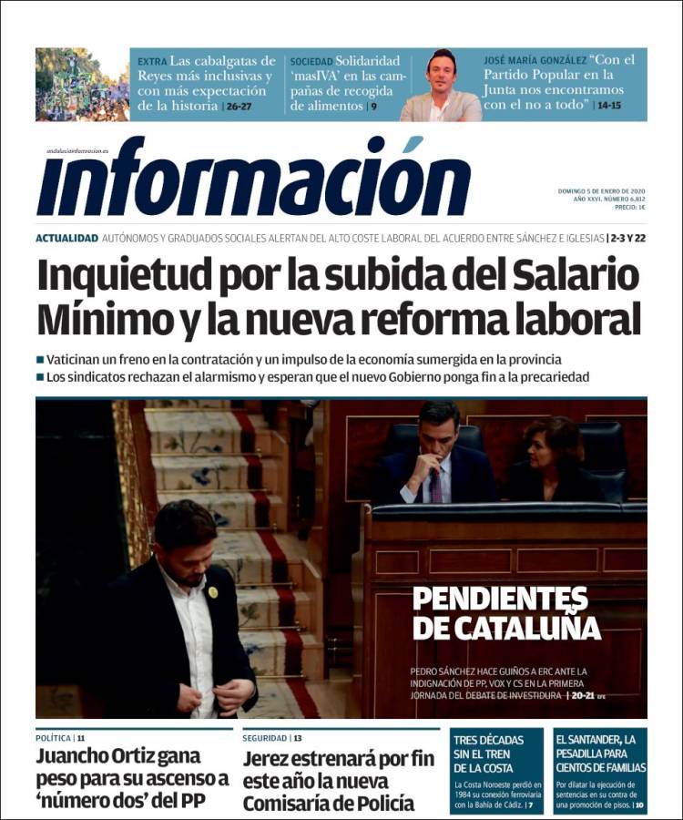 Portada de Información - Jerez (España)