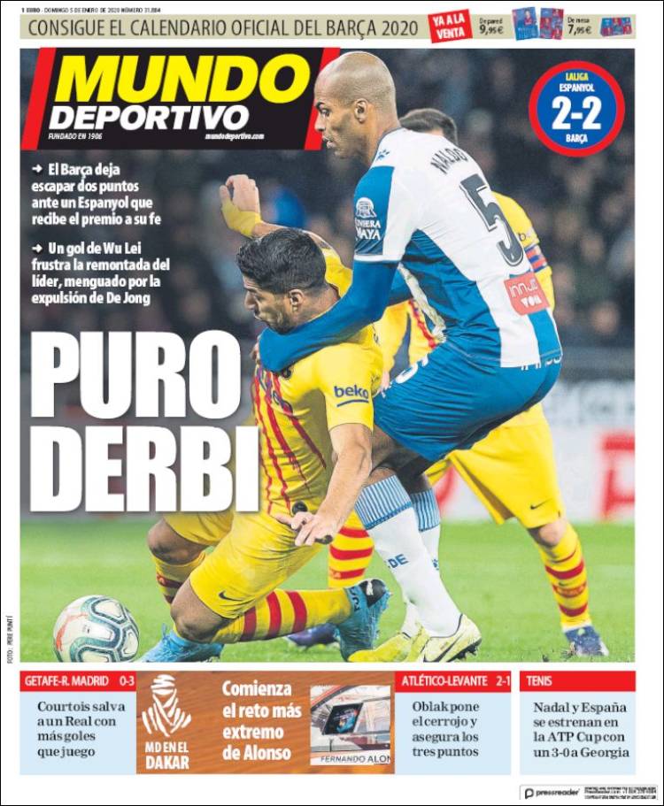 Portada de El Mundo Deportivo (España)