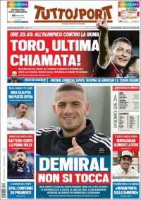Portada de Tuttosport (Italia)