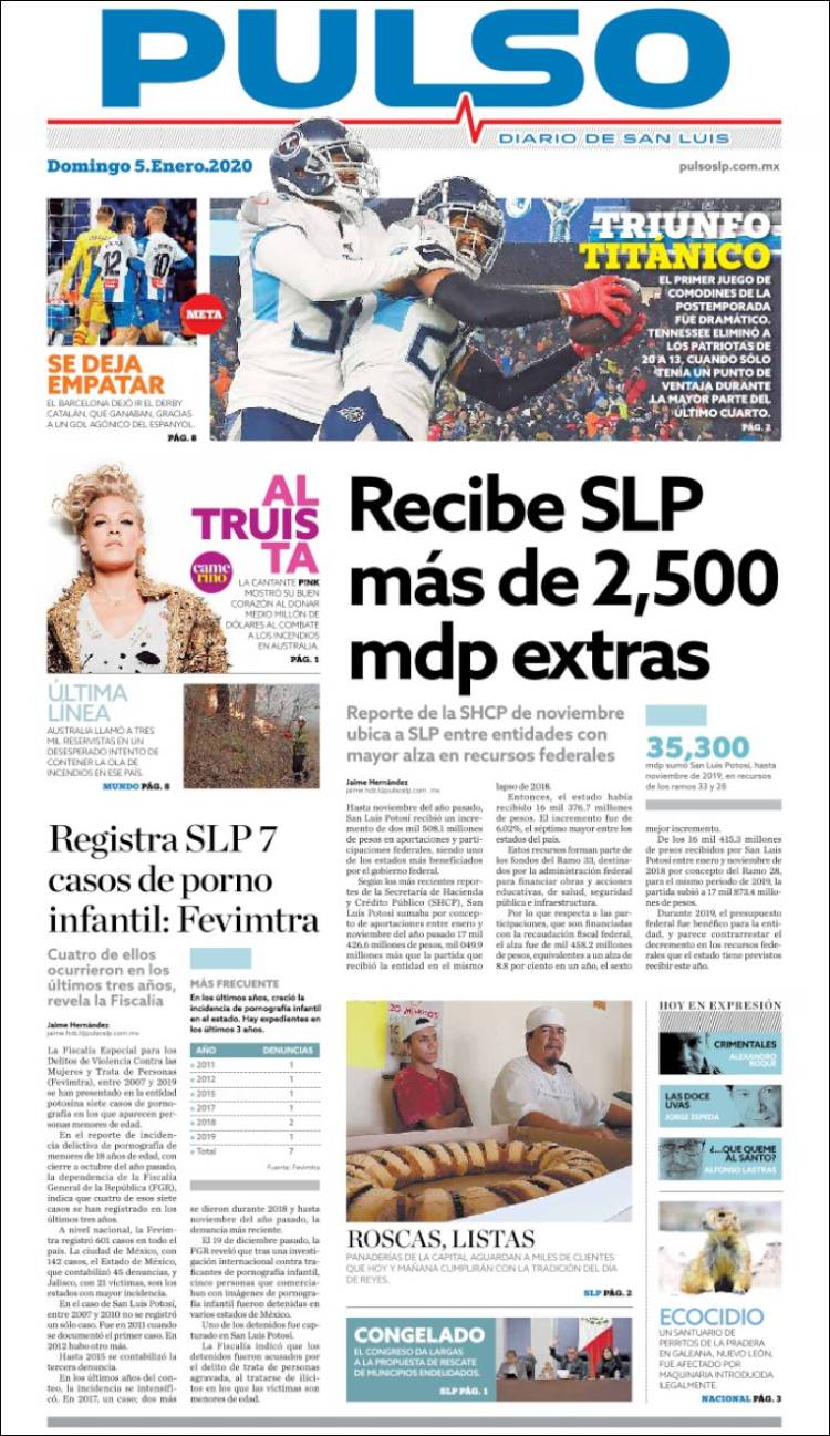 Portada de Pulso (México)