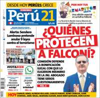 Portada de Perú 21 (Per&uacute;)