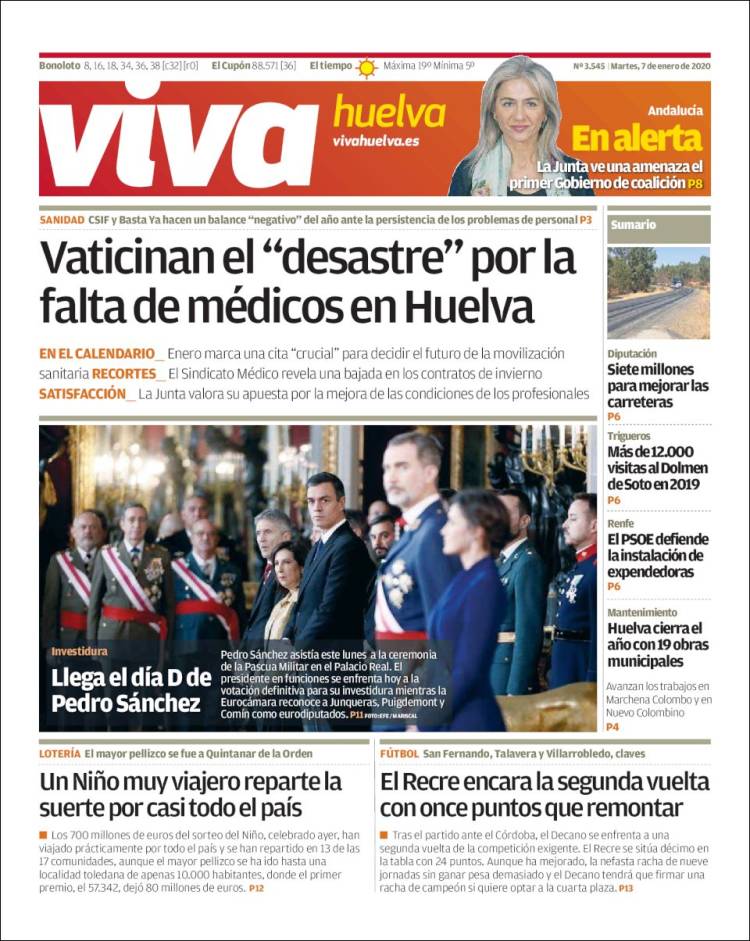 Portada de Viva Huelva (Espa&ntilde;a)