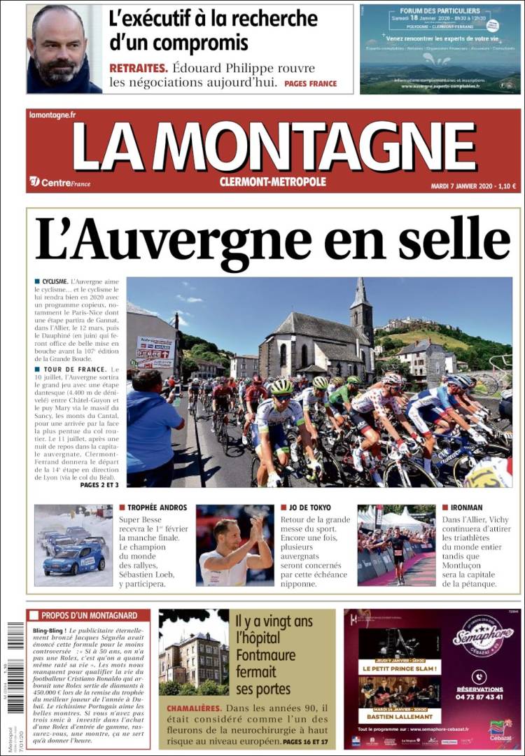 Portada de La Montagne (France)