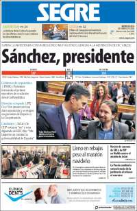 Portada de Segre  (Espa&ntilde;a)