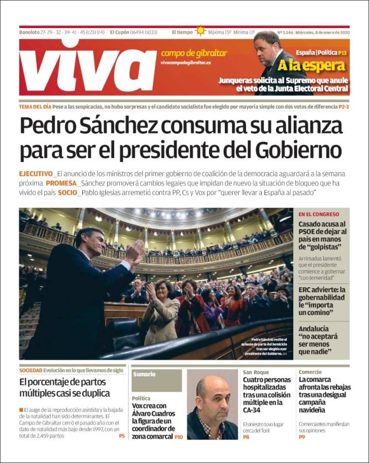 Portada de Viva Campo de Gibraltar (Espa&ntilde;a)