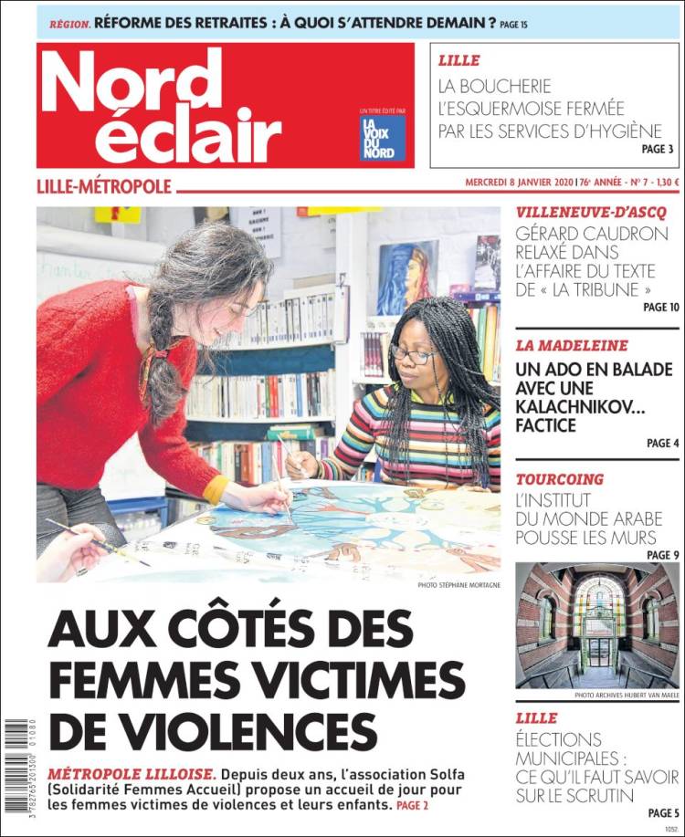 Portada de Nord Éclair (Francia)