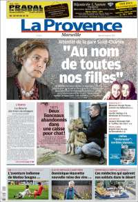 Portada de La Provence (Francia)